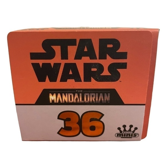 Funko Minis Star Wars The Mandalorian Grogu with Cup Bobble-Head New in Box #36 - Picture 3 of 3